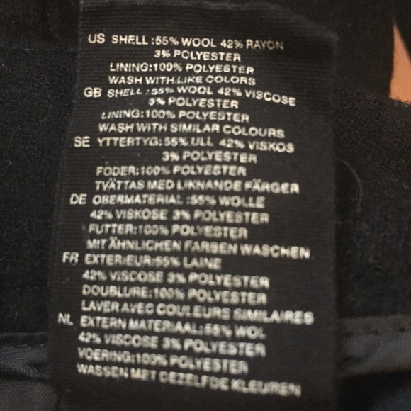 π€ Step Up Your Style Game with Black H&M Size 10 Wool Pants! π€ - Picture 6 of 8